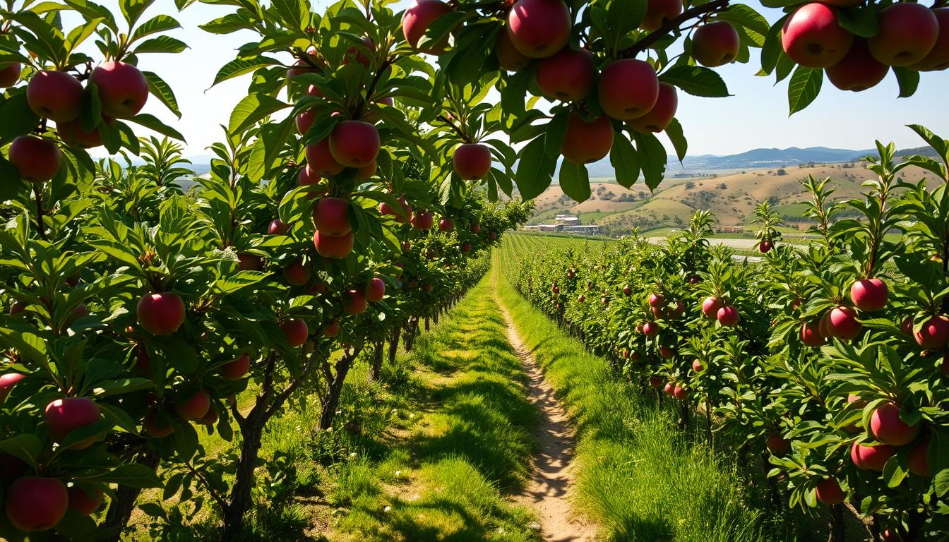 Kebun Apel: Buah Segar dan Menyehatkan